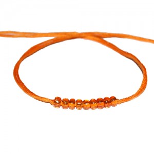 orange wish bracelet