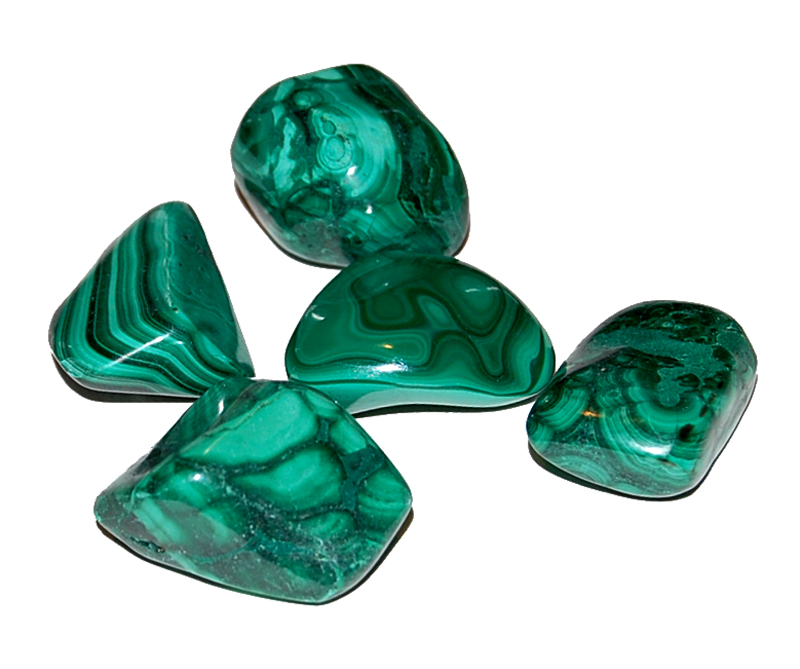 Tumbled Malachite